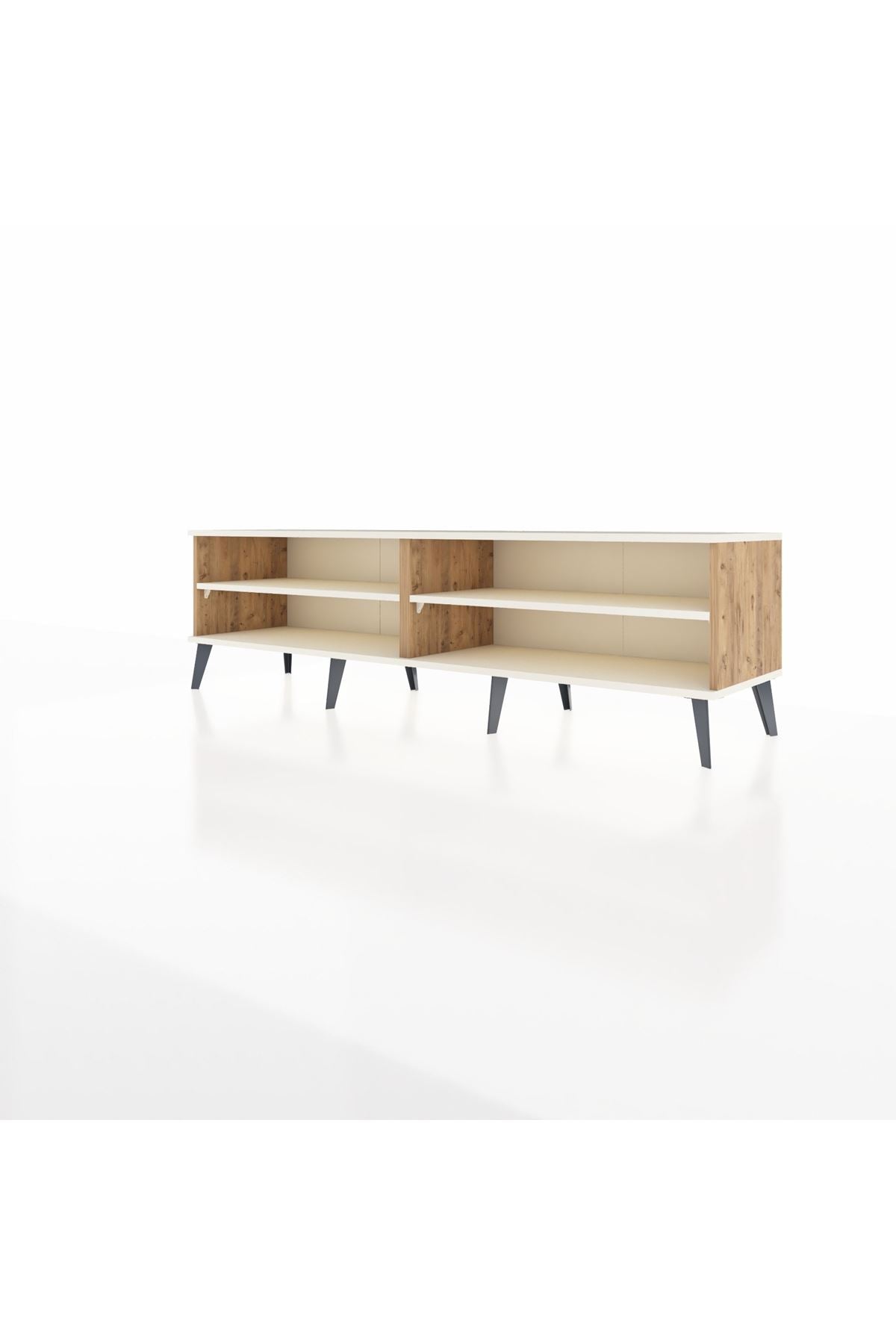 Hyperion TV Ünitesi 2 Raflı  176x44x51 Çam-Aytaşı/Aytaşı