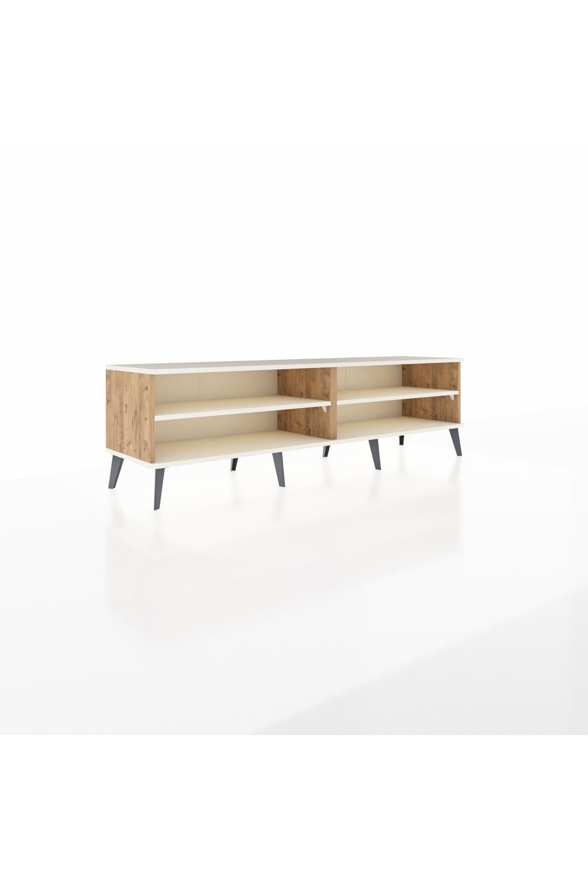 Hyperion TV Ünitesi 2 Raflı  176x44x51 Çam-Aytaşı/Aytaşı