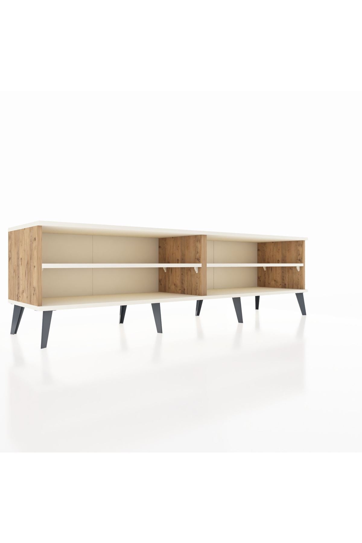 Hyperion TV Ünitesi 2 Raflı  176x44x51 Çam-Aytaşı/Aytaşı