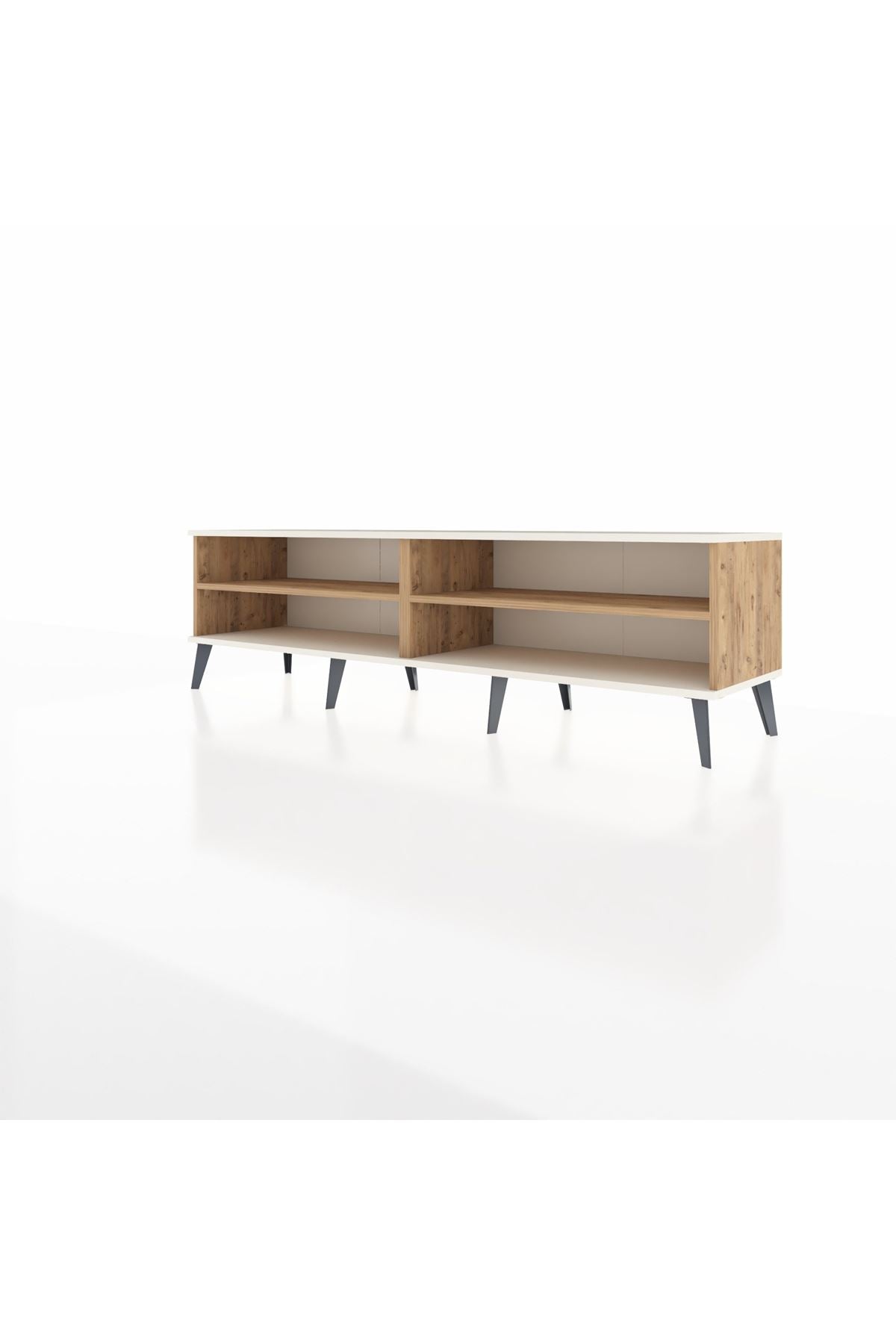 Hyperion TV Ünitesi 2 Raflı  176x44x51 Çam-Aytaşı/Çam