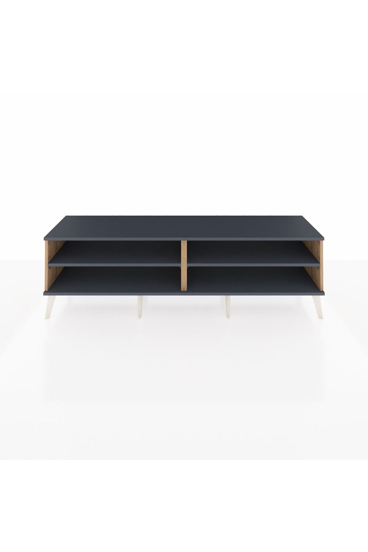 Hyperion TV Ünitesi 2 Raflı  176x44x51 Çam-Antrasit/Antrasit