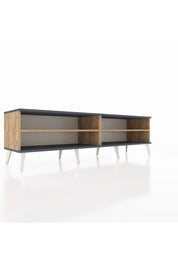 Hyperion TV Ünitesi 2 Raflı  176x44x51 Çam-Antrasit/Çam