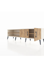 Hyperion TV Ünitesi 2 Raflı 2 Kapaklı 176x44x51 Aytaşı-Çam/Çam