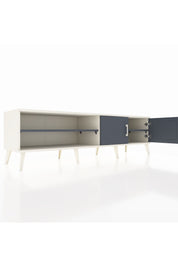 Hyperion TV Ünitesi 2 Raflı 2 Kapaklı 176x44x51 Aytaşı-Antrasit/Antrasit