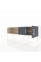 Hyperion TV Ünitesi 2 Raflı 2 Kapaklı 176x44x51 Aytaşı-Antrasit/Çam