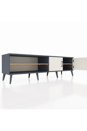 Hyperion TV Ünitesi 2 Raflı 2 Kapaklı 176x44x51 Antrasit-Aytaşı/Çam