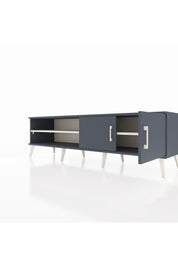 Hyperion TV Ünitesi 2 Raflı 2 Kapaklı 176x44x51 Antrasit-Antrasit/Aytaşı