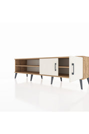 Hyperion TV Ünitesi 2 Raflı 2 Kapaklı 176x44x51 Çam-Aytaşı/Çam