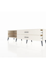 Hyperion TV Ünitesi Tek Raflı 2 Çekmeceli  176x44x51 Aytaşı-Çam/Aytaşı