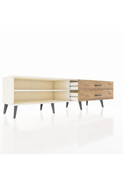 Hyperion TV Ünitesi Tek Raflı 2 Çekmeceli  176x44x51 Aytaşı-Aytaşı/Çam