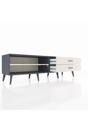 Hyperion TV Ünitesi Tek Raflı 2 Çekmeceli  176x44x51 Antrasit-Aytaşı/Aytaşı