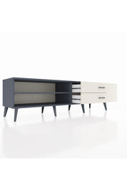 Hyperion TV Ünitesi Tek Raflı 2 Çekmeceli  176x44x51 Antrasit-Antrasit/Aytaşı