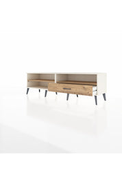 Hyperion TV Ünitesi 2 Raflı Tek Çekmeceli  176x44x51 Aytaşı-Çam/Çam