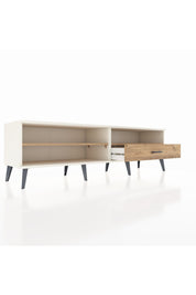 Hyperion TV Ünitesi 2 Raflı Tek Çekmeceli  176x44x51 Aytaşı-Çam/Çam