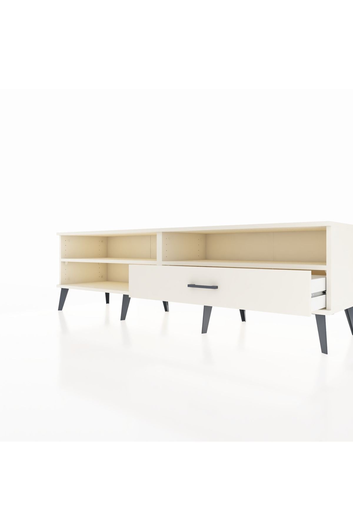 Hyperion TV Ünitesi 2 Raflı Tek Çekmeceli  176x44x51 Aytaşı-Aytaşı/Aytaşı