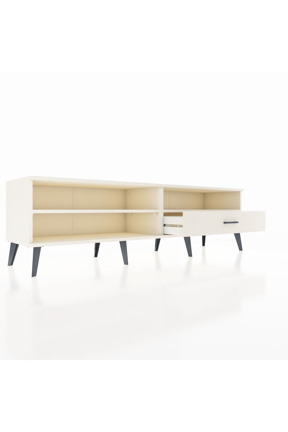 Hyperion TV Ünitesi 2 Raflı Tek Çekmeceli  176x44x51 Aytaşı-Aytaşı/Aytaşı