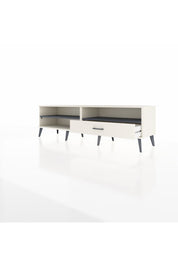 Hyperion TV Ünitesi 2 Raflı Tek Çekmeceli  176x44x51 Aytaşı-Antrasit/Aytaşı