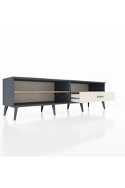 Hyperion TV Ünitesi 2 Raflı Tek Çekmeceli  176x44x51 Antrasit-Çam/Aytaşı