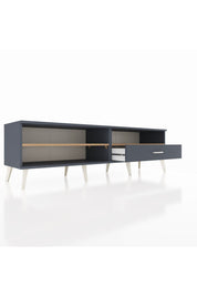 Hyperion TV Ünitesi 2 Raflı Tek Çekmeceli  176x44x51 Antrasit-Çam/Antrasit