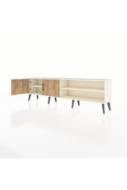 Arges TV Ünitesi 2 Raflı 2 Kapaklı 176x30x51 Aytaşı-Çam/Aytaşı