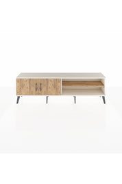 Arges TV Ünitesi 2 Raflı 2 Kapaklı 176x30x51 Aytaşı-Çam/Çam