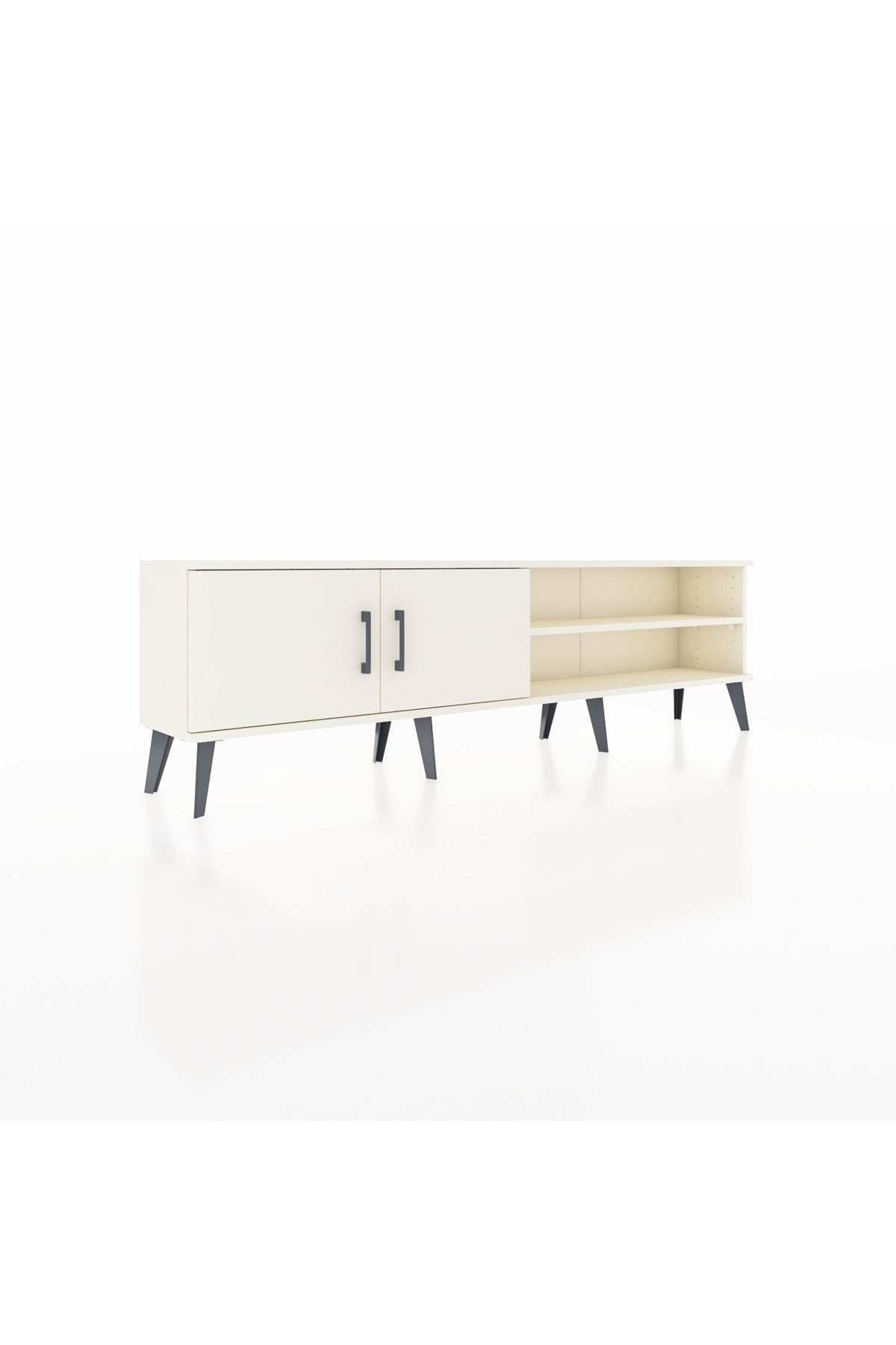 Arges TV Ünitesi 2 Raflı 2 Kapaklı 176x30x51 Aytaşı-Aytaşı/Aytaşı