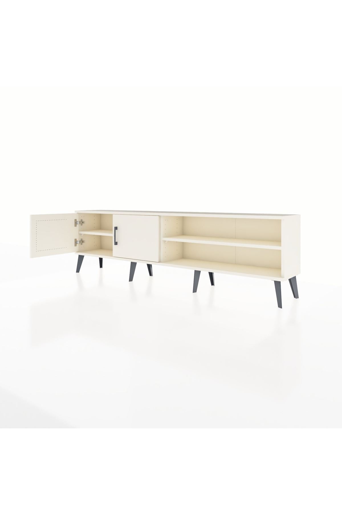 Arges TV Ünitesi 2 Raflı 2 Kapaklı 176x30x51 Aytaşı-Aytaşı/Aytaşı