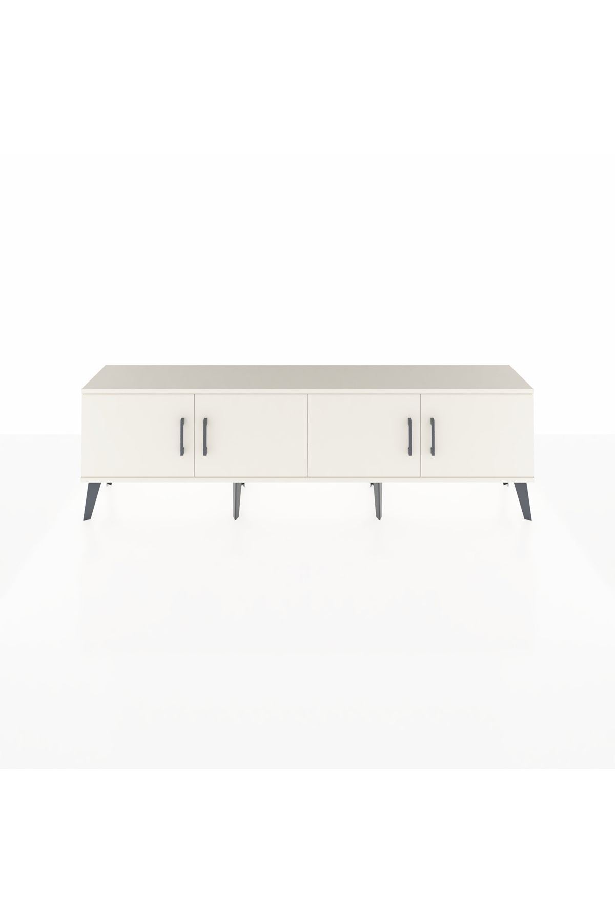 Arges TV Ünitesi 2 Raflı 4 Kapaklı 176x30x51 Aytaşı-Aytaşı/Aytaşı