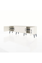 Arges TV Ünitesi 2 Raflı 4 Kapaklı 176x30x51 Aytaşı-Aytaşı/Antrasit