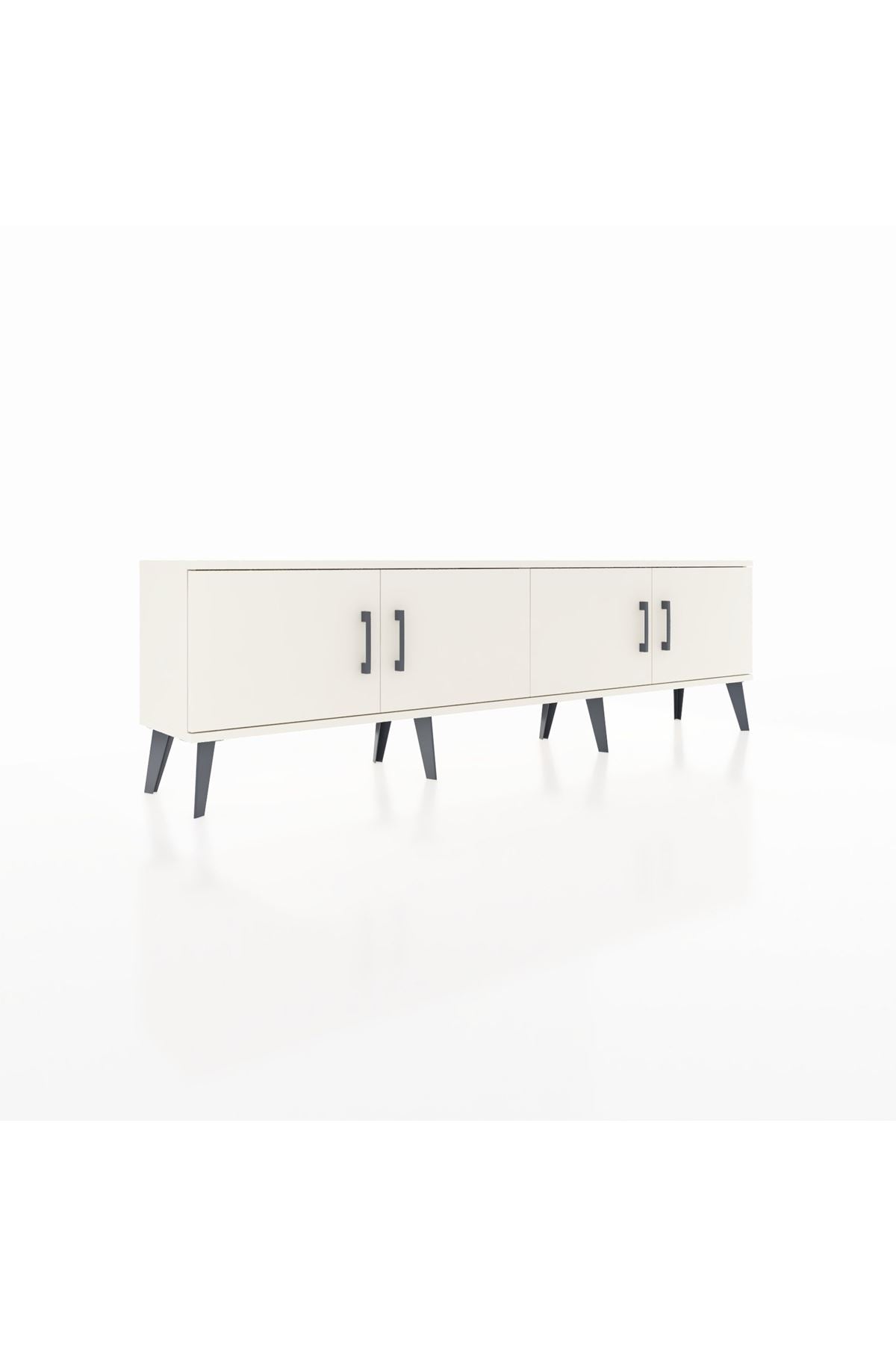 Arges TV Ünitesi 2 Raflı 4 Kapaklı 176x30x51 Aytaşı-Aytaşı/Çam