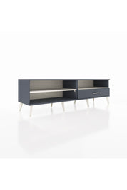 Hyperion TV Ünitesi 2 Raflı Tek Çekmeceli  176x44x51 Antrasit-Aytaşı/Antrasit