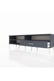 Hyperion TV Ünitesi 2 Raflı Tek Çekmeceli  176x44x51 Antrasit-Antrasit/Antrasit