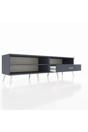 Hyperion TV Ünitesi 2 Raflı Tek Çekmeceli  176x44x51 Antrasit-Antrasit/Antrasit