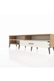 Hyperion TV Ünitesi 2 Raflı Tek Çekmeceli  176x44x51 Çam-Aytaşı/Aytaşı