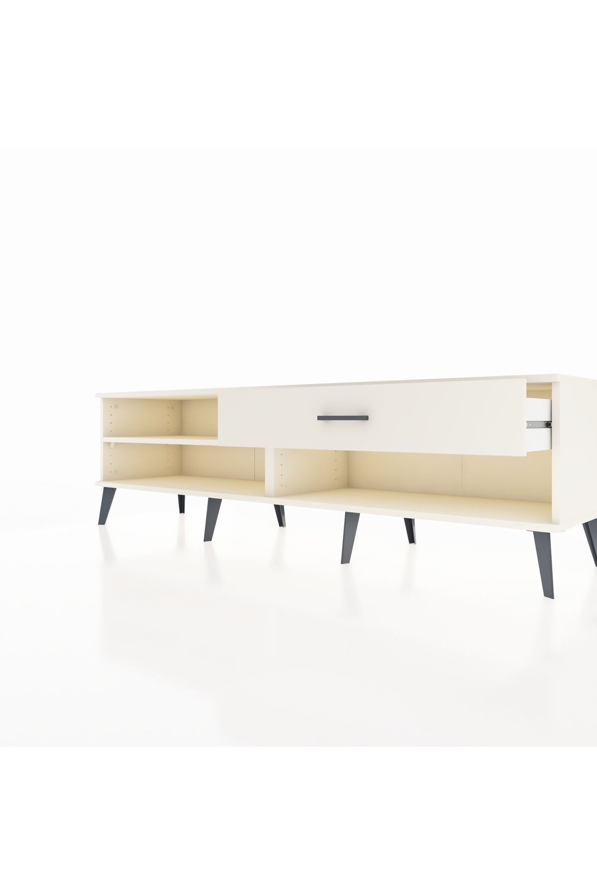 Hyperion TV Ünitesi Tek Raflı Tek Çekmeceli  176x44x51 Aytaşı-Aytaşı/Aytaşı