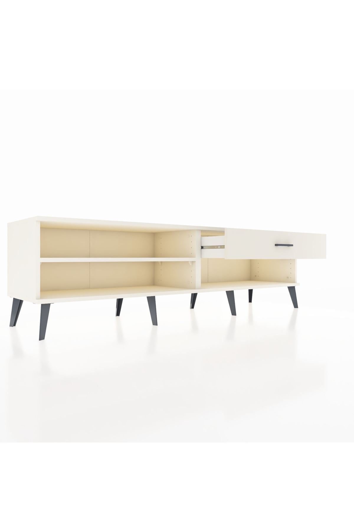 Hyperion TV Ünitesi Tek Raflı Tek Çekmeceli  176x44x51 Aytaşı-Aytaşı/Aytaşı