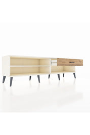 Hyperion TV Ünitesi Tek Raflı Tek Çekmeceli  176x44x51 Aytaşı-Aytaşı/Çam