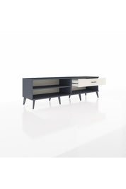 Hyperion TV Ünitesi Tek Raflı Tek Çekmeceli  176x44x51 Antrasit-Antrasit/Aytaşı