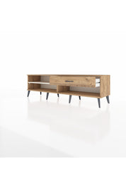 Hyperion TV Ünitesi Tek Raflı Tek Çekmeceli  176x44x51 Çam-Aytaşı/Çam