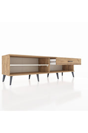 Hyperion TV Ünitesi Tek Raflı Tek Çekmeceli  176x44x51 Çam-Aytaşı/Çam