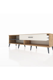 Hyperion TV Ünitesi Tek Raflı Tek Çekmeceli  176x44x51 Çam-Antrasit/Aytaşı