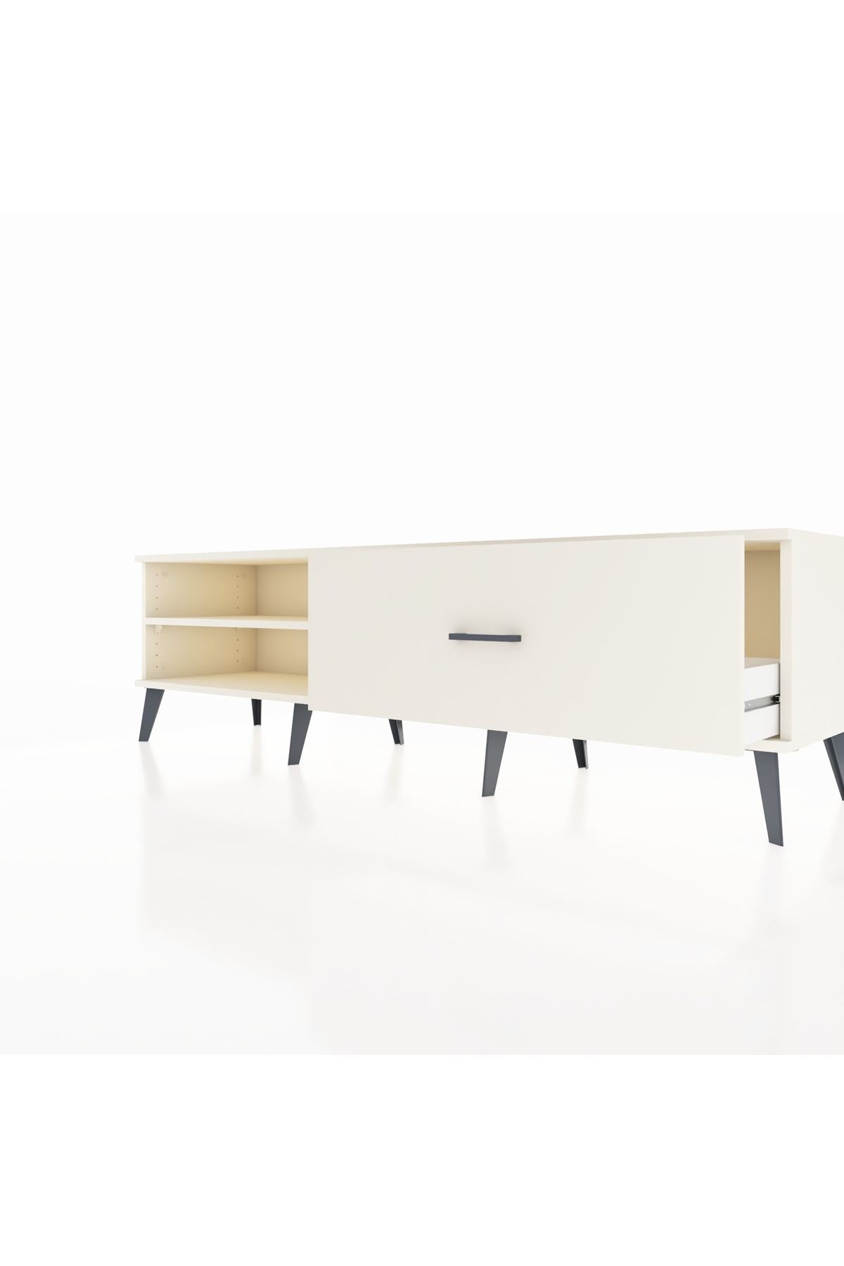 Hyperion TV Ünitesi Tek Raflı Tek Çekmeceli  176x44x51 Aytaşı-Aytaşı/Aytaşı