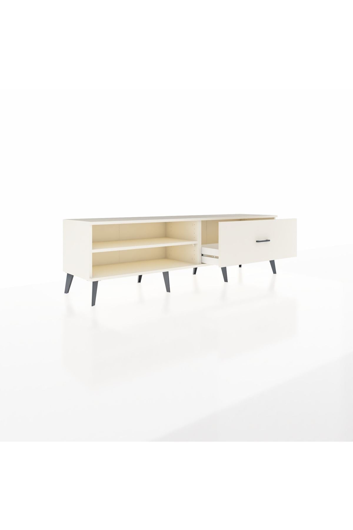 Hyperion TV Ünitesi Tek Raflı Tek Çekmeceli  176x44x51 Aytaşı-Aytaşı/Aytaşı