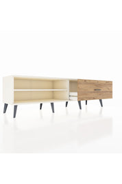 Hyperion TV Ünitesi Tek Raflı Tek Çekmeceli  176x44x51 Aytaşı-Aytaşı/Çam