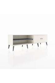 Hyperion TV Ünitesi Tek Raflı Tek Çekmeceli  176x44x51 Aytaşı-Antrasit/Aytaşı