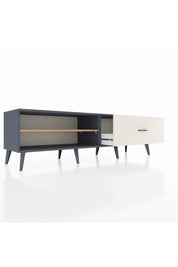 Hyperion TV Ünitesi Tek Raflı Tek Çekmeceli  176x44x51 Antrasit-Çam/Aytaşı