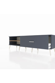 Hyperion TV Ünitesi Tek Raflı Tek Çekmeceli  176x44x51 Antrasit-Çam/Antrasit