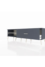 Hyperion TV Ünitesi Tek Raflı Tek Çekmeceli  176x44x51 Antrasit-Aytaşı/Antrasit