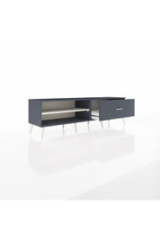 Hyperion TV Ünitesi Tek Raflı Tek Çekmeceli  176x44x51 Antrasit-Aytaşı/Antrasit