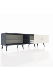 Hyperion TV Ünitesi Tek Raflı Tek Çekmeceli  176x44x51 Antrasit-Antrasit/Aytaşı